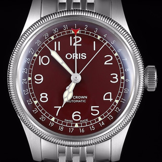 ORIS 豪利时 航空 大表冠系列 40毫米自动上链腕表 75477414068MB