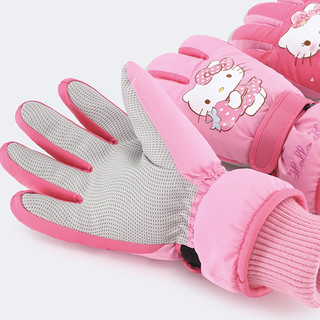 Hello Kitty 凯蒂猫 KT01A17006 儿童手套 粉色