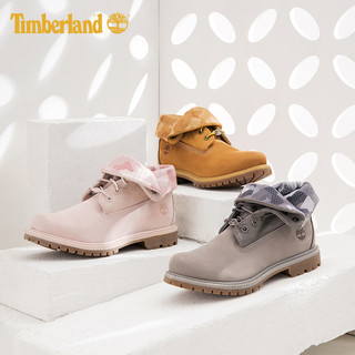 Timberland添柏岚官方女鞋踢不烂大黄靴两穿翻靴户外休闲|A28AT