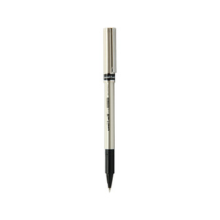 uni 三菱铅笔 UB-177 拔帽中性笔 哑光杆黑芯 0.7mm 单支装
