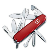 VICTORINOX 维氏 瑞士系列 1.4703 大修补匠多功能瑞士军刀 91mm 14种功能 红色