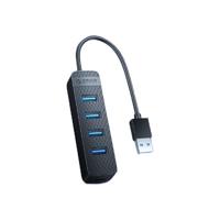 ORICO 奥睿科 TWU3-4A USB3.0集线器 一分四 0.15m 黑色