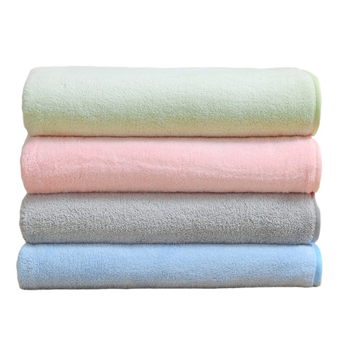 GRACE 洁丽雅 浴巾  A类大浴巾裹巾 蓝+粉+绿