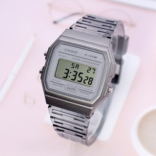 CASIO 卡西欧 36毫米石英腕表 F-91WS-8D