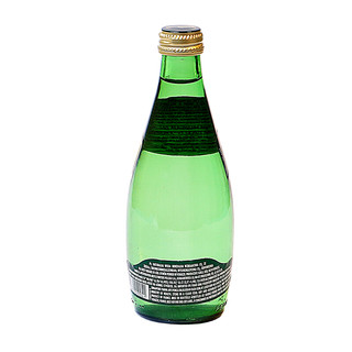 perrier 巴黎水 充气天然矿泉水 原味 330ml*4瓶