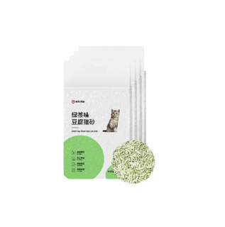 京东京造 豆腐猫砂 2.6kg*4袋 绿茶味