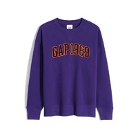 Gap 盖璞 男女款圆领卫衣 778832 紫色 XXS
