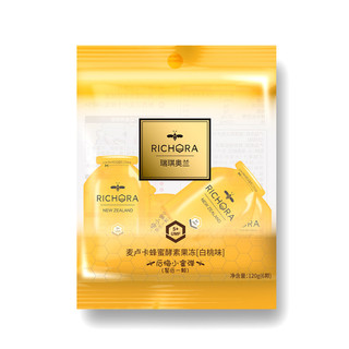 Richora 瑞琪奥兰 麦卢卡蜂蜜酵素果冻 白桃味120g