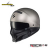 美国Scorpion EXO蝎子头盔摩托车复古哈雷机车男女防雾全盔3C认证