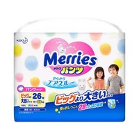 Merries 妙而舒 花王(Merries)妙而舒拉拉裤特大号学步裤XXL26片（15-28kg） 纸尿裤