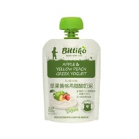 bittiko 贝爱其味 果泥 苹果黄桃希腊酸奶泥 100g