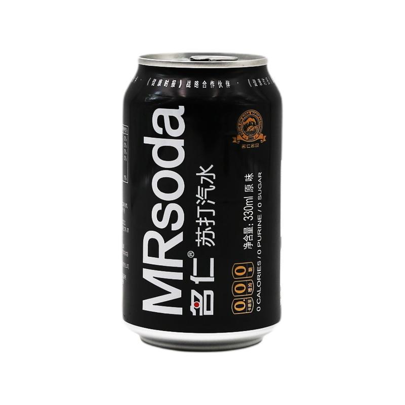 mingren 名仁 苏打汽水 原味 330ml*24罐