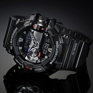 CASIO 卡西欧 G-SHOCK系列 51.9毫米石英腕表 GBA-400-1A