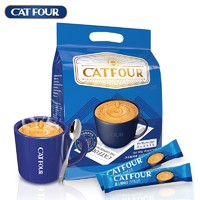 catfour 蓝山 Catfour 蓝山咖啡40条风味 特浓速溶三合一600g袋 40条600g*1袋