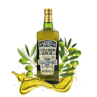 Costad'Oro 甘蒂 西班牙原装进口 甘蒂膳福 特级初榨橄榄油 健康食用油 凉拌 直饮 低温烹饪 1L/瓶