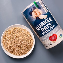 QUAKER 桂格 美国进口 钢切麦片 851g/1罐