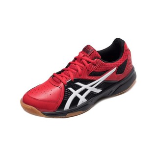 ASICS 亚瑟士 Court Break 中性羽毛球鞋 1071A003-608 黑红 44.5