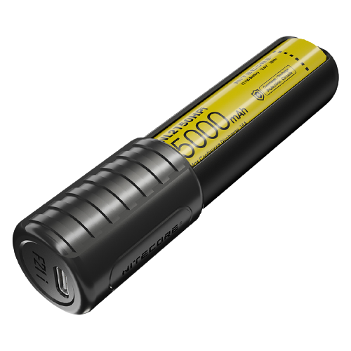 NITECORE 奈特科尔 F21i 电池移动电源二合一 黑色 5000mAh Type-C 18W 双向快充