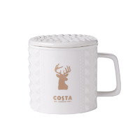 COSTA COFFEE 咖世家咖啡 朋克马克杯 355ml 白色