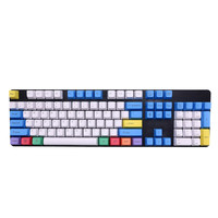 AJAZZ 黑爵 PBT 镭雕工艺 OEM高度 正刻 键帽 104键 粉笔套