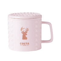 COSTA COFFEE 咖世家咖啡 朋克马克杯 355ml 粉色