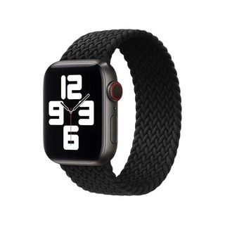 YALEBOS Apple watch 42/44mm表盘 145mm 尼龙表带 黑色