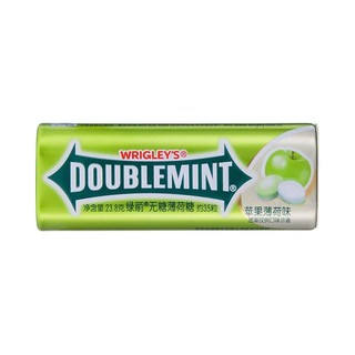 DOUBLEMINT 绿箭 无糖薄荷糖 苹果薄荷味 23.8g