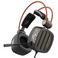 XIBERIA 西伯利亚 S21敦煌版天威瑞虎联名 耳罩式头戴式动圈有线耳机 黑色 USB
