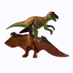 哦咯 侏罗纪霸王龙恐龙玩具塑料模型2-10岁儿童男孩女孩仿真动物