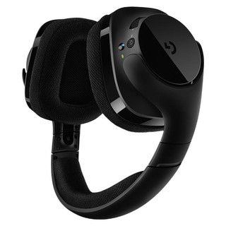 logitech 罗技 G533 耳罩式头戴式降噪2.4G无线耳机 黑色