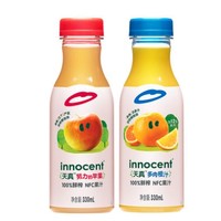 innocent 天真 混合口味果汁  橙汁1瓶＋苹果汁1瓶