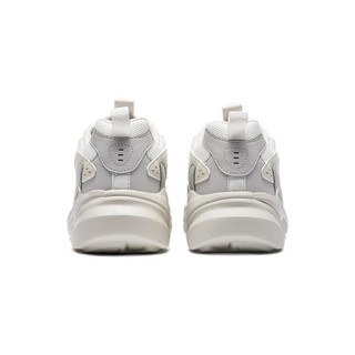 XTEP 特步 男子休闲运动鞋 979419320106 白灰米 39
