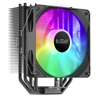 PCCOOLER 超频三 东海R4000W ARGB 157mm 单塔 风冷散热器 黑色