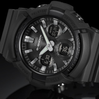 CASIO 卡西欧 G-SHOCK系列 52.5毫米太阳能电波腕表 GAW-100B-1A