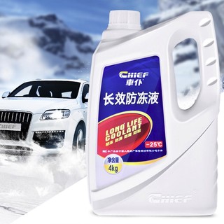 CHIEF 车仆 汽车防冻液 -25℃ 4kg