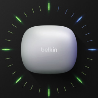 belkin 贝尔金 AUC004btWH 入耳式真无线降噪蓝牙耳机 白色