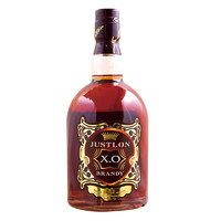 加狮(JUSTLON) 西班牙原瓶进口洋酒10年橡木桶陈酿级白兰地XO 700ml 40%vol.
