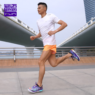 必迈（bmai）Mile 42K lite狩猎新配色马拉松跑鞋2021新款男女轻便缓震运动鞋 必迈紫/亮蓝/活力橙【男】 38.5