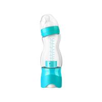 b.box 儿童自带奶粉盒奶瓶 240ml 蓝绿色 0月+