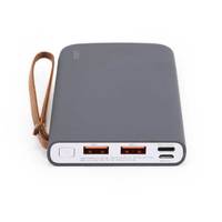 京东京造 J12P 移动电源 深空灰 10000mAh Type-C/Micro-B 18W 双向快充