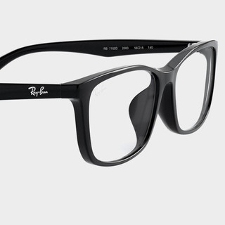 Ray-Ban 雷朋 0RX7102D 2000 中性注塑眼镜架 黑色