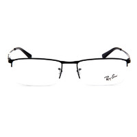Ray-Ban 雷朋 0RX6281D 中性金属眼镜框 黑色