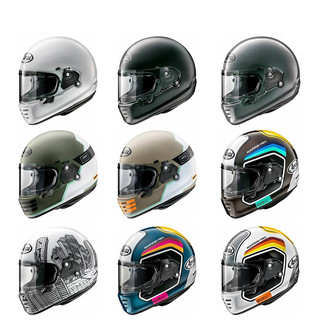 Arai 新井 ARAI RAPIDE-NEO系列 摩托车头盔 NUMBER 白 M码