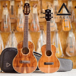 ACE A65X A3X泰国相思木全单尤克里里进阶琴夏威夷小吉他定制款 23寸(a3)