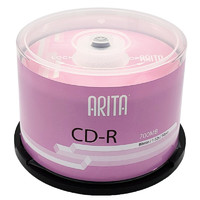 RITEK 铼德 CD-R光盘/刻录盘 52速700M 桶装50片