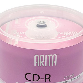 RITEK 铼德 e时代系列 刻录碟片 CD-R 52速700M 50片装