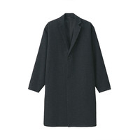 无印良品 MUJI 男女通用 羊毛混 切斯特大衣