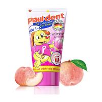 Paul-Dent 宝儿德 儿童可吞食牙膏 水蜜桃味+香蕉味 50ml*2支