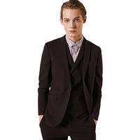 SELECTED 酒红色男士西服 41935X503