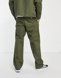 Dickies Funkley trousers in military green